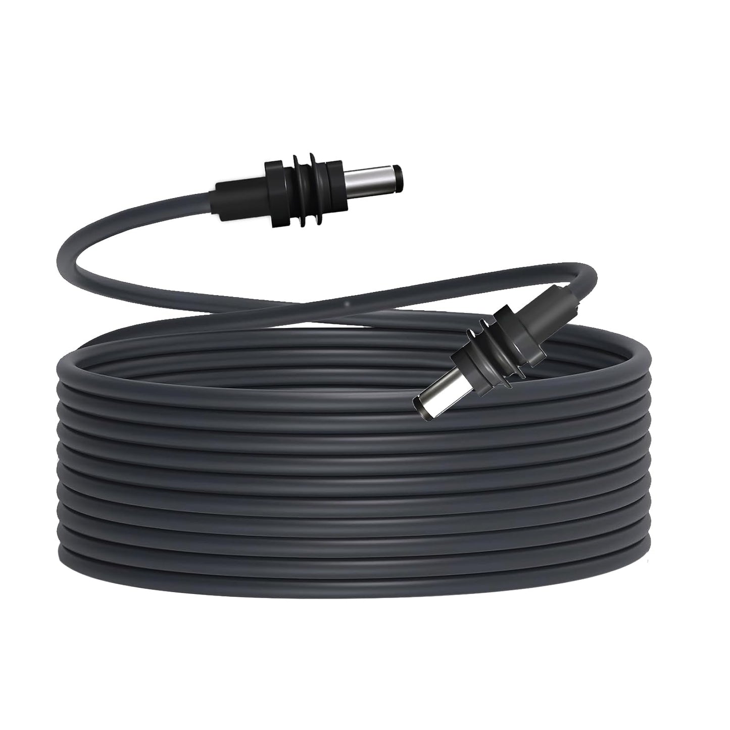 DC5521 Power Extension Cable for Starlink Mini,10FT 25FT 50FT 16AWG Waterproof DC 5521 Cord, DC Male to Male Extension Cable for Starklink Mini Work with 20V/65W+ PD Source (Male to Male 10 FT)