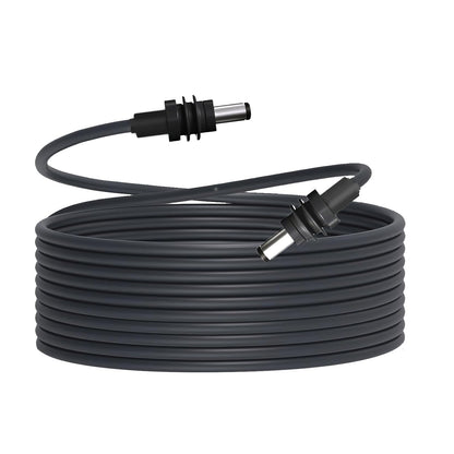 DC5521 Power Extension Cable for Starlink Mini,10FT 25FT 50FT 16AWG Waterproof DC 5521 Cord, DC Male to Male Extension Cable for Starklink Mini Work with 20V/65W+ PD Source (Male to Male 10 FT)