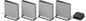 Sony BRAVIA Theater Quad 16-Speaker Home Theater Audio System with 4 Wireless Speakers, 360 Spatial Sound Mapping, Dolby Atmos/DTS:X Support, Room Calibration (HT-A9M2)