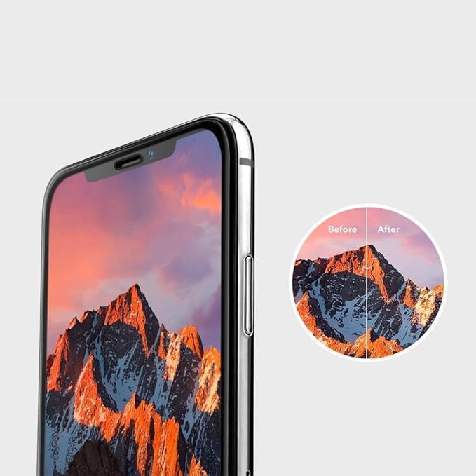 CASETiFY Impact Ultra HD Screen Protector [Strengthened 9H aluminosilicate glass, applicator included] for iPhone 15 Pro