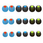 MMYQXI 54 PCS Silicone Replacement Earbud Tips Earbud Cap Eartips Fit for in-Ear Earbuds(Inner Hole 3.8mm -5.1mm) Headphones Earbud Rubber Tips S M L