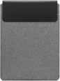 Lenovo Slim Laptop Sleeve 14 Inch Notebook/Tablet - Compatible with MacBook Air/Pro - Eco-Friendly Lightweight Case with Accessory Pocket & Magnetic Closure - Grey