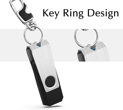 KEXIN 10 Pack 32GB USB Flash Drive Bulk Flash Drive Thumb Drive Memory Stick USB 2.0 Flash Drive Swivel Drive Black (32 GB, Black 10 Pack)