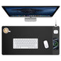 TopMade Mouse Pad with 15W Wireless Charging, Classic Black Desk Mat