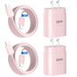 Phone 17 16 15 Charger Fast Charging,30W USB C Phone 17 16 15 Pro Max Charger Block &10FT Long Type C Cable Cord for i.Phone 17/17 Air/17 Pro/17 Pro Max/16/16 Plus/16 Pro Max/15/15 Pro Max,Purple