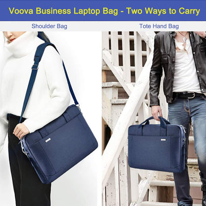Voova 17.3-17 Inch Laptop Bag, Computer Bag, MacBook Bag, Blue
