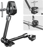 SMALLRIG 11 Inch Magic Arm with Crab-Shaped Clamp, Arm with 1/4"-20 Screw and Retractable Pins, for Action Cameras, Monitors, Video Lights, and Microphones - 5311