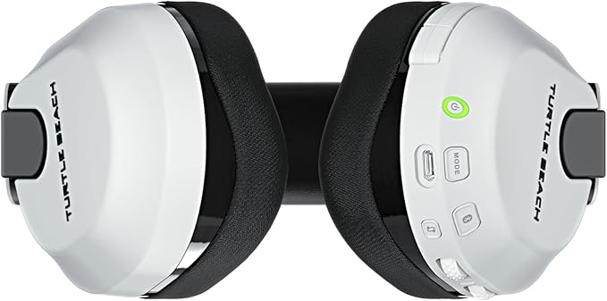 Turtle Beach Stealth 600 Wireless Multiplatform Amplified Gaming Headset for Xbox Series X|S, Xbox One, PC, PS5, PS4, & Mobile – Bluetooth, 80-Hr Battery, Noise-Cancelling Mic – White