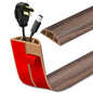LSGCQ Floor Cord Cover Self Adhesive Cord Hider Floor Cable Management