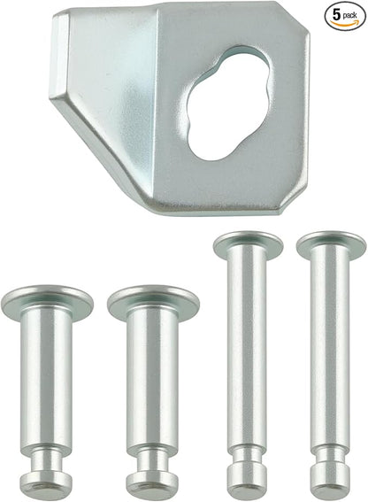 Screen Door Repair Kit, 5 Pcs Screen Door Closer Replacement Parts Compatible with Larson/Andersen/Emco Storm Door