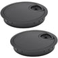 EASYEAH 2 Pcs Desk Grommet 2" / 50 mm, Zinc Alloy Desk Cord Hole Cover