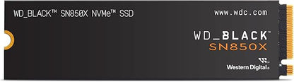 WD_BLACK 8TB SN850X NVMe Internal Gaming SSD Solid State Drive - Gen4 PCIe, M.2 2280, Up to 7,200 MB/s - WDS800T2X0E