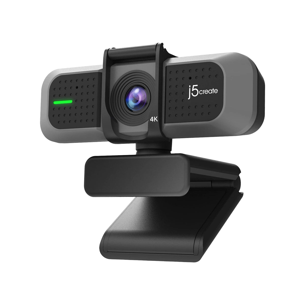 j5create 4K Wide Angle Webcam with Microphone/Privacy Cover
