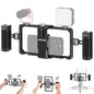 NEEWER Universal Phone Cage Video Rig with Bluetooth Shutter Side Handle