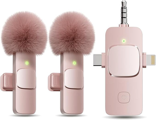 PQRQP Video Recording Clip-on Microphone -HK1