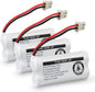 Kruta BT162342 BT262342 2.4v 800mah Cordless Phone Batteries Compatible with BT183342 BT283342 BT166342 BT266342 VTech CS6114 CS6419 CS6719 at&T EL52300 CL80111 Handset Telephone (Pack of 3)