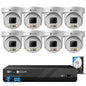 4COVR PoE PTZ Security Camera System 8 Channel with 2TB HDD, LY5XCP5M0808