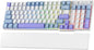 RK ROYAL KLUDGE RK96 RGB Limited Ed, 90% 96 Keys Wireless 3-Mode BT5.0/2.4G/USB-C Hot Swappable Mechanical Keyboard w/Wrist Rest, Volume Control, Software, Massive Battery, RK Pale Green Switch
