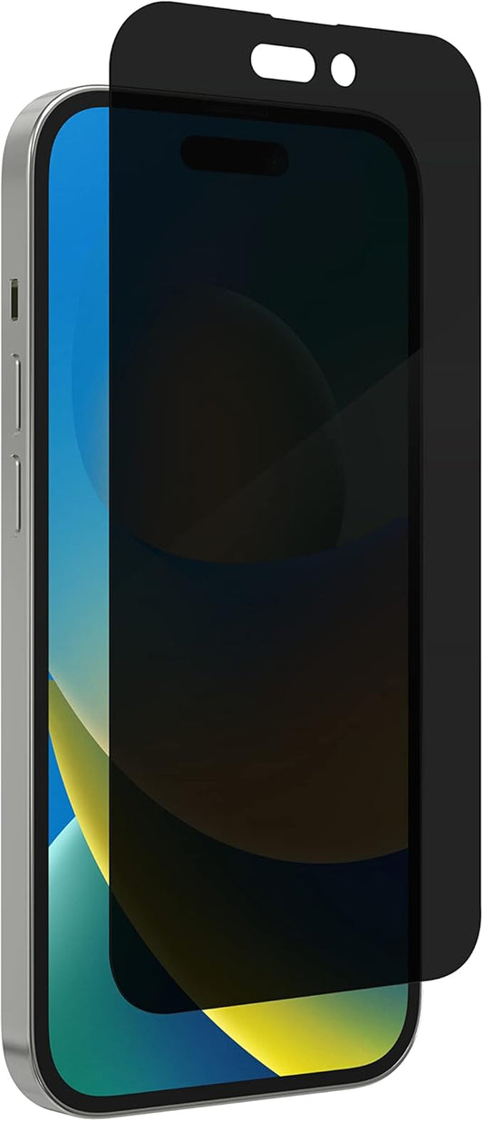 ZAGG Glass Elite Privacy 360 Screen Protector for Apple 17e/ 16e/ 14/13/ 13 Pro - Four-Way Privacy Filter, 5X Tougher, Anti-Fingerprint Technology, InvisibleShield, Easy to Install