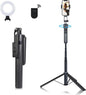 Extendable Auto Face Tracking Phone Tripod Stand, Compatible for Android/iPhone, 360° Rotation Selfie Sticks with Light, Smart AI Facial Recognition, Cameraman Shooting for Video, Vlog, Live Stream