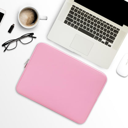RAINYEAR 15.6 Inch Laptop Sleeve Case Soft Lining Padded Cover, Pink