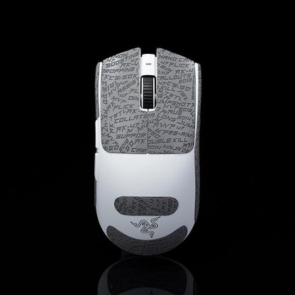 Grip Tape for Razer Viper V3 Pro - Anti-Slip,Enhanced Control, Sweat Resistance,Improves FPS Gaming Grip & Mouse Protection [Pre-Cut] CS Gray