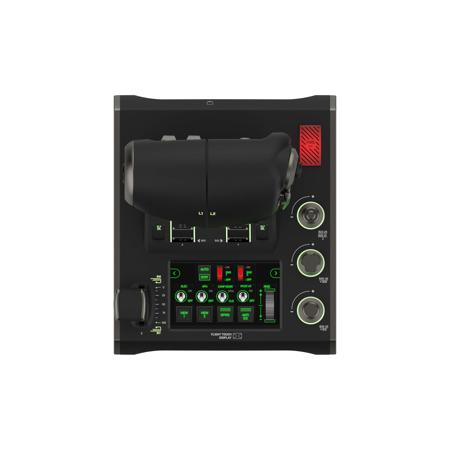 Turtle Beach VelocityOne Flightdeck Universal HOTAS Simulation System - PC