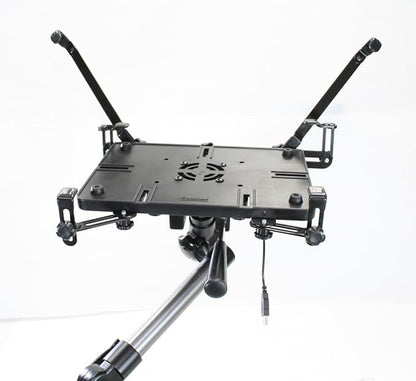 Mobotron MS-526B Heavy Duty Laptop Mount Holder for Cars, Trucks, SUVs, and other Applications with Complete Accessory Package