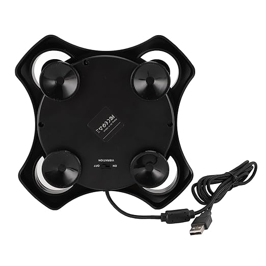 XUMIUZIY PC Flight Joystick Control, USB Wired Flight Stick with Vibration Function and Throttle Control, Universal Simulation Controller Joystick for PC Computer Laptop, 7/8/10/11