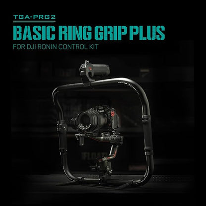 Tilta Basic Ring Grip Plus Control Kit Compatible with DJI Ronin RS2, RS 3 Pro, and RS 4/4 Pro | Wireless Control Handle | Improved Stability, Movement & Flexibility | Aluminum Alloy |