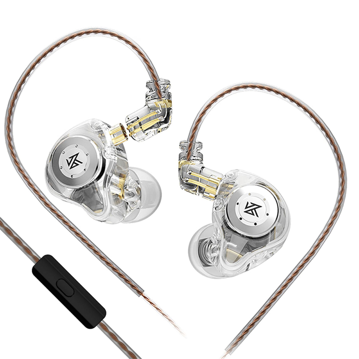 KZ EDX Pro in Ear Monitor Headphones KZ IEM Earphones Dual DD HiFi Stereo Sound Stage Earphones Wired Noise Cancelling Gaming Earbuds for Musicians Singer Audiophiles