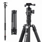 Fotopro X-GO Max 68" Carbon Fiber Camera Tripod, Professional Heavy Duty Camera Tripod with Ball Head, Detachable Monopod, Dia.28mm Leg, Load up to 26.46lbs, Weights only 3.3lb, for DSLR