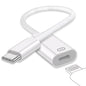 GetsISKON USB C to Lightning Headphone Audio Adapter