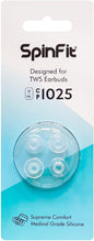 SpinFit CP1025- ML/M- Medical Grade Silicone Patented Ear Tips, Secure Fit and Supreme Comfort Fits MTW3, Galaxy Buds 2, Soundcore Space A40 & More (2 Pairs) (for Nozzle Diameter from 4-5.5mm)
