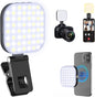Mini Magnetic Phone Selfie Light Compatible with iPhone Magsafe, Clip on Pocket Light for Tablet Laptop Computer Zoom Video Call TikTok YouTube Video Recording Phone Filming Makeup