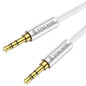 SYNCWIRE 3.5mm Aux Cable (9.8ft/3m) Hi-Fi Sound Nylon Braided Auxiliary Audio Cable Adapter Male to Male AUX Cord for Headphones, Car, Home Stereos, Speaker, iPhone, iPad, iPod, Echo & More Black