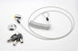 10-Foot Retractable Anti-Theft Steel Cable Lock with Lock Plate, Suitable for laptops, Tablets, Monitors, and Mobile Phones (Silver, 1 Pack)