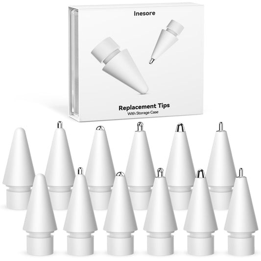 Inesore Pencil Tips for Apple Pencil Pro/1st/2nd/USB-C (6 Pack)
