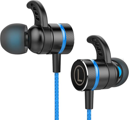 SoundMaster Pro V1 - Gaming Earphones with Dual Audio Drivers,Battle Buds,in-Line Mic with Mute and Volume Control, Compatible with Xbox Series,PS5,PS4,Switch,Pc with 3.5mm