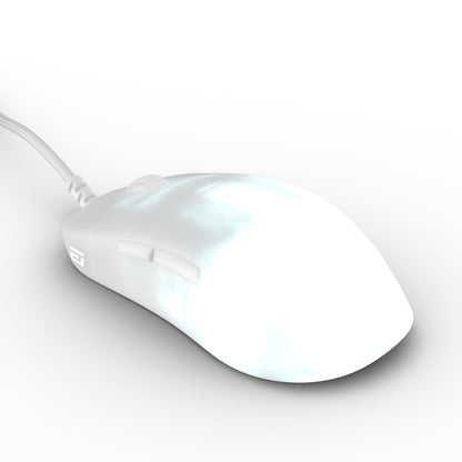 ENDGAME GEAR OP1 RGB Gaming Mouse - Precision Sensor, Kailh GX Switches, White Frost, RGB Lighting, White Frost