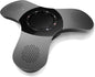 Conference Speaker with Microphone 360°Voice Pickup USB-C Speakerphone Home Office Compatible Skype/Teams/Zoom Noise Cancelling Omnidirectional Meeting Room Bluetooth Speaker with Mic for 10 People