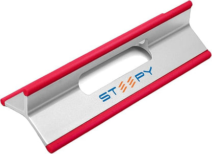 Steepy Laptop Stand for Desk – Adjustable Height, Foldable & Portable Laptop Holder – Ergonomic Computer Stand for Cooling & Comfort – Slip-Proof, Sturdy Design – Universal Fit for 13-17 Inch Devices