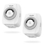 TiFFCOFiO Indoor Mechanical Outlet Timer, 3 Prong Timers for Electrical Outlets, 24-Hour Programmable Plug in Christmas Light Timer, ETL Listed (2 Pack)