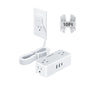 TESSAN Extension Cord 5 FT, Power Strip with 900J Surge Protection, Grey