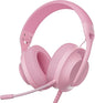 S30 Gaming Headset with Microphone,198g Lightweight Design, Wired Gaming Headphones for Xbox, Xbox Series X|S, PS5, PS4, Switch, PC, Noise Cancelling Mic, Soft Earmuffs (Pink)