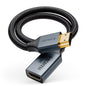 VCELINK 8K HDMI Extender Cable, 48Gbps Male to Female Adapter, 2 Pack