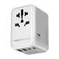 MOMAX 70W GaN Universal Travel Adapter, All-in-One Travel Charging