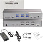 Thunderbolt 4 Docking Station Dual Monitor 21-in-1 USB-C Dock, 150W