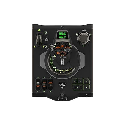 Turtle Beach VelocityOne Flightdeck Universal HOTAS Simulation System Joystick & Throttle for Air & Space Combat Simulation For Windows 10 & 11 PCs – Touch Display & Buttons, 139 Programmable Controls