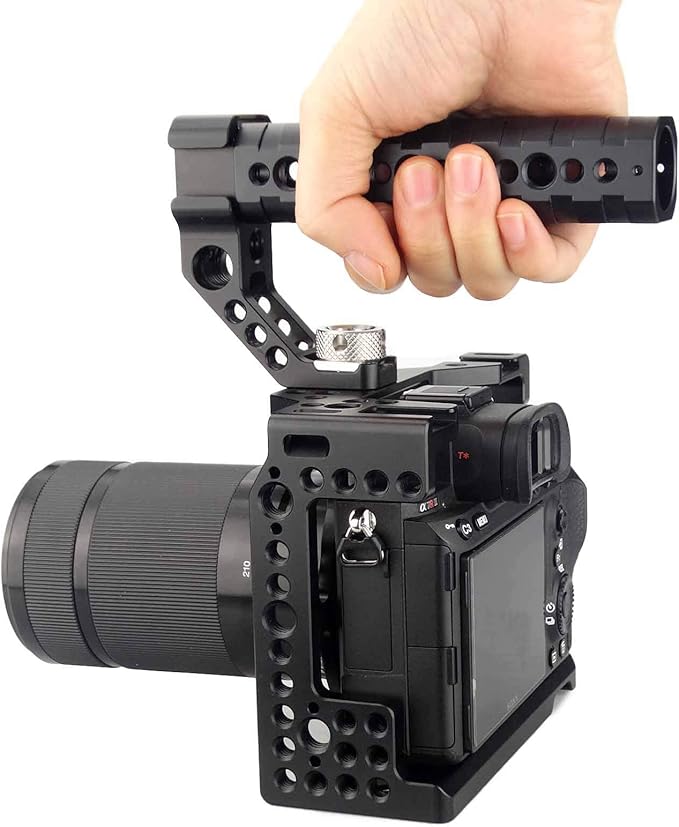 MagicRig A7iii / A7riii Full Camera Cage Rig and ARRI Locating Top Handle